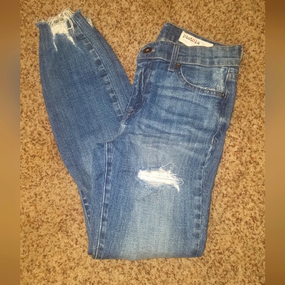 Pistola Distressed Jean's Size 27 - Picture 1 of 4